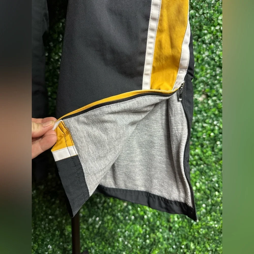 Vintage Y2K Nike Youth Boys Gray & Yellow Sweat Pants XL